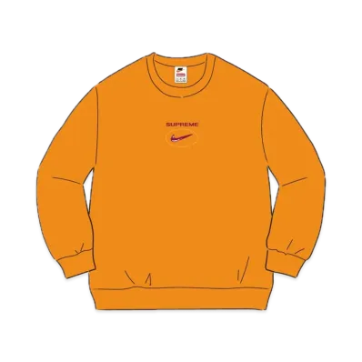 Supreme x Nike Jewel Crewneck "Orange"