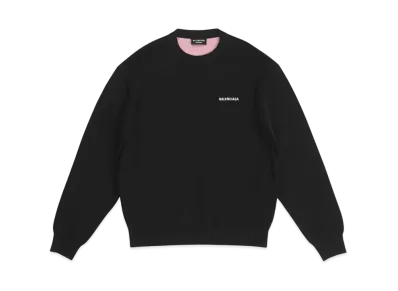 BALENCIAGA MENS Political Campaign Sweater "Black"
