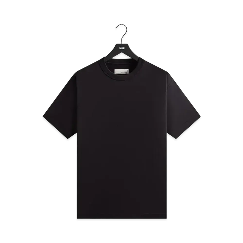 Kith &Kin Pima Jersey Alex Boxy Tee "Black"