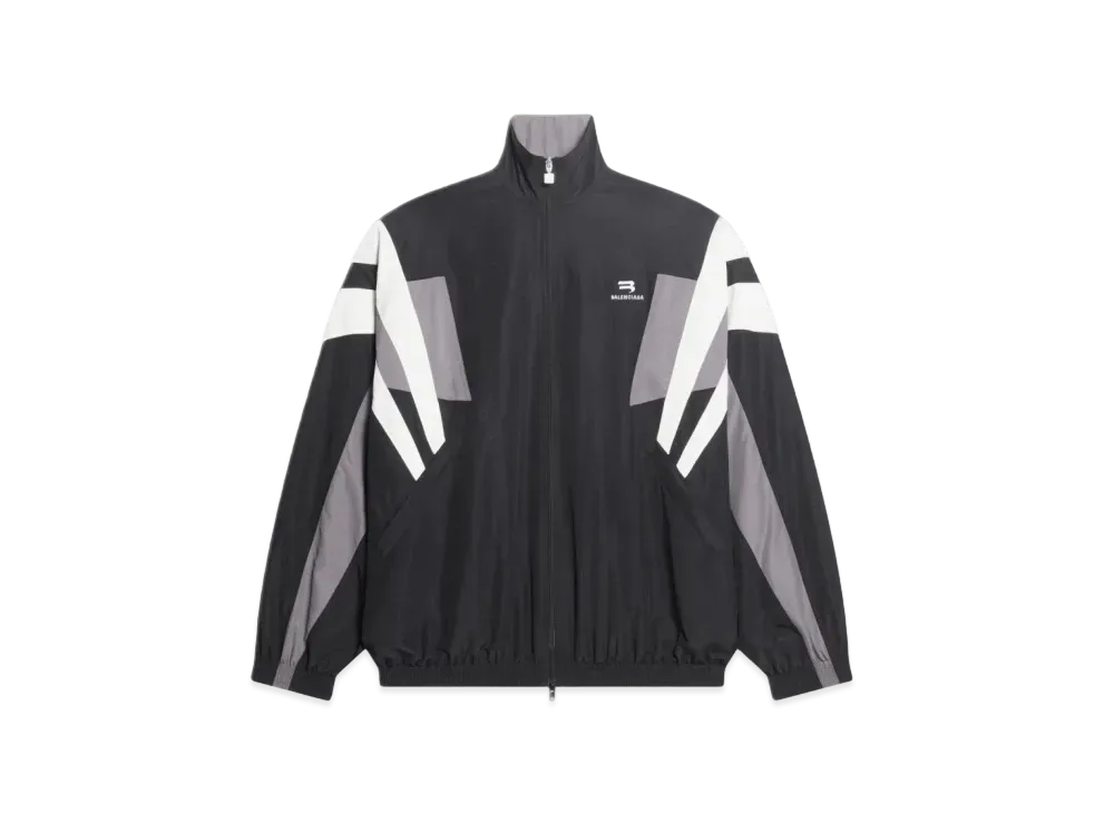 BALENCIAGA Sporty B Track Jacket "Black"