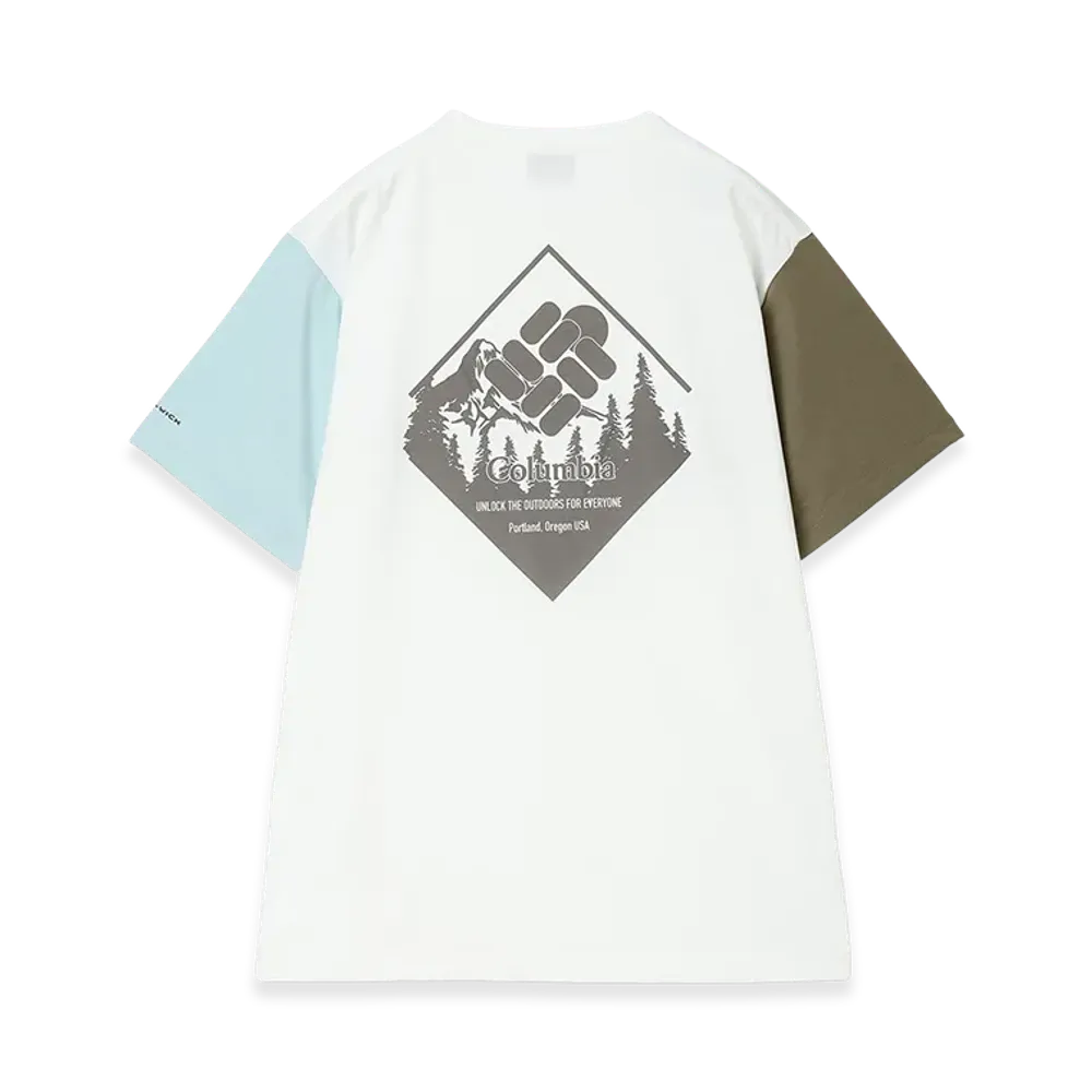 Columbia 26SS Urban Hike Graphic S/S Tee "White/Multi"