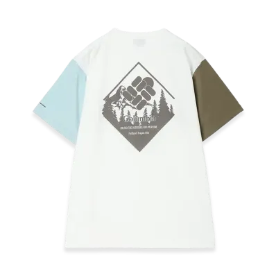 Columbia 26SS Urban Hike Graphic S/S Tee "White/Multi"