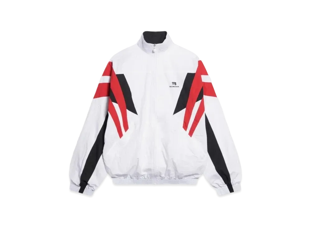 BALENCIAGA Sporty B Track Jacket "White"