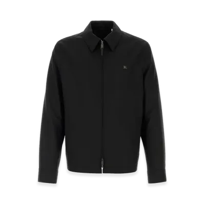 Burberry Twill Jacket "Black"