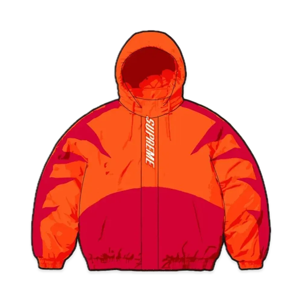 Supreme Wildcat Sideline Puffer Jacket "Orange"