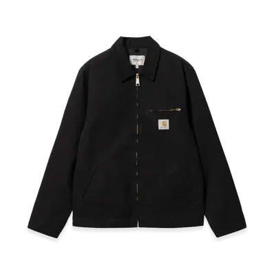 Carhartt WIP Detroit Jacket "Black/Black/Rinsed"