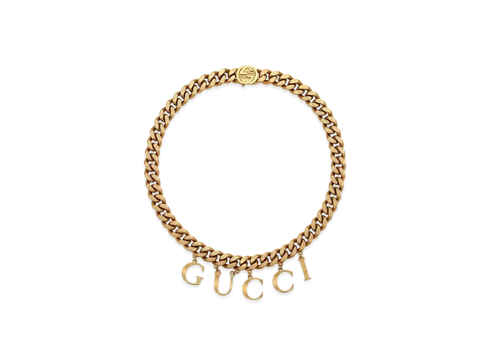GUCCI Logo Necklace