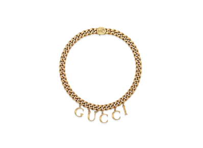 GUCCI Logo Necklace