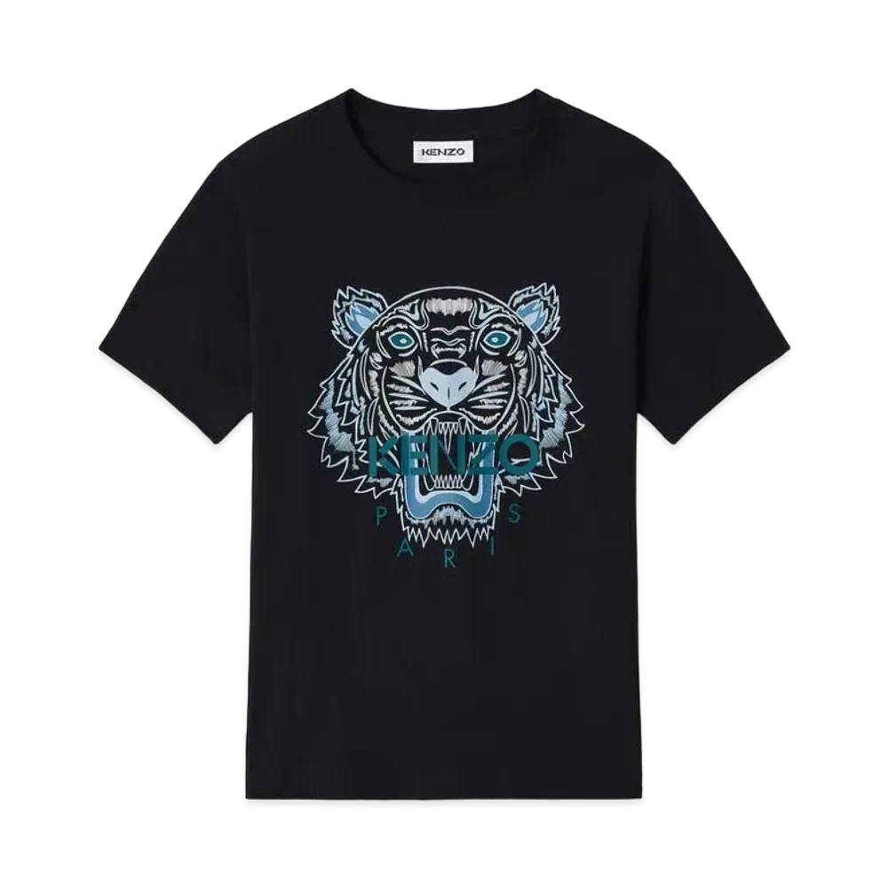 KENZO T-Shirt tigre Tigre "Black"