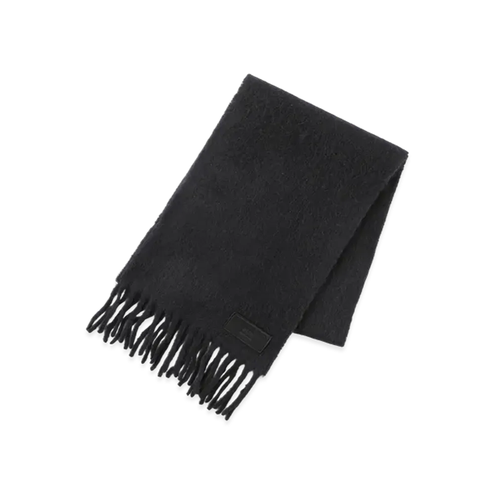 AMI PARIS Oversize Ami Scarf "Black"