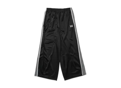 NEEDLES x FREAK'S STORE H.D.Track Pant - PolySmooth "Black Base/White"