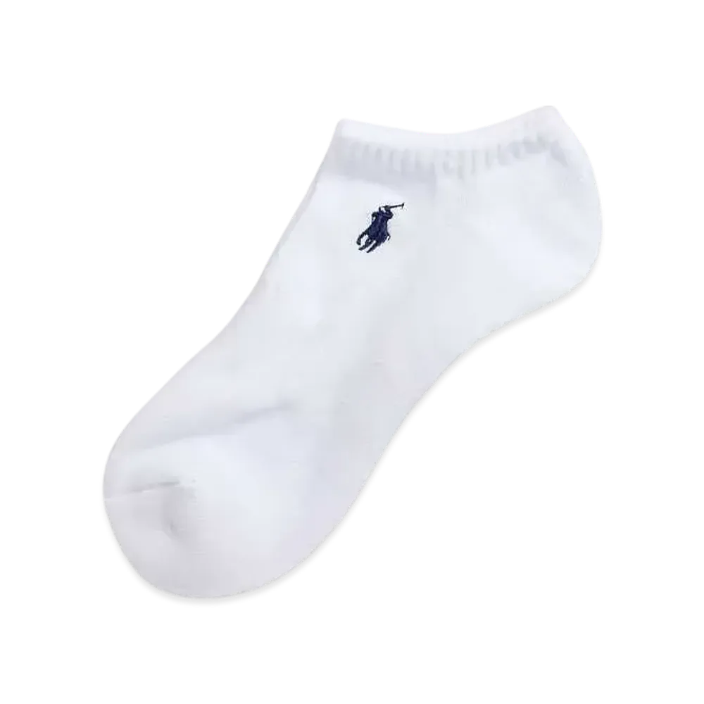 Polo Ralph Lauren Cotton Blend Low-Cut Socks "White"