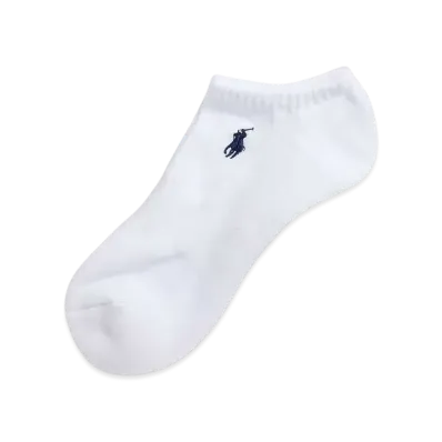 Polo Ralph Lauren Cotton Blend Low-Cut Socks "White"