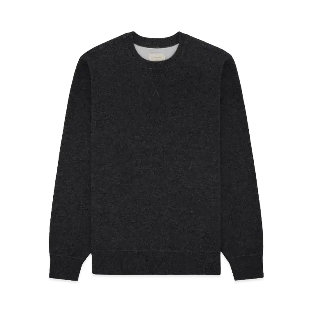 Aime Leon Dore Cashmere Crewneck Sweatshirt "Dark Grey"