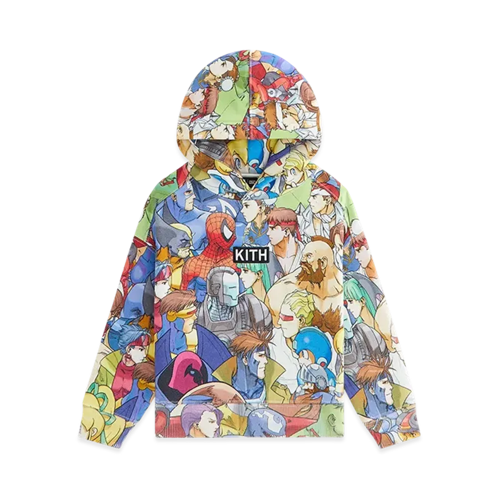 Kith x Marvel vs. Capcom Kids Fighter Nelson Hoodie "Multi"