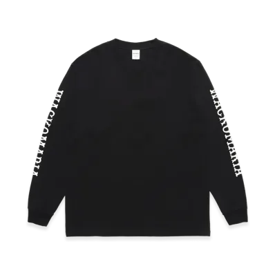 WACKO MARIA Washed Heavy Weight Long Sleeve T-Shirt "Black"