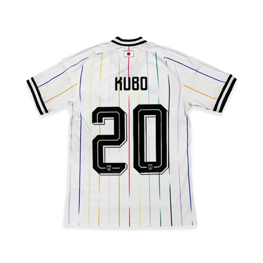 adidas Soccer Japan 2026 Away Replica Jersey #20 Takefusa Kubo "OffWhite/Black"