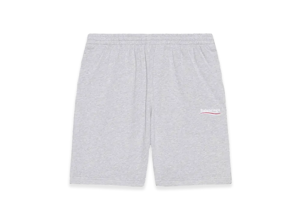 BALENCIAGA Political Campaign Sweatshorts "Grey"