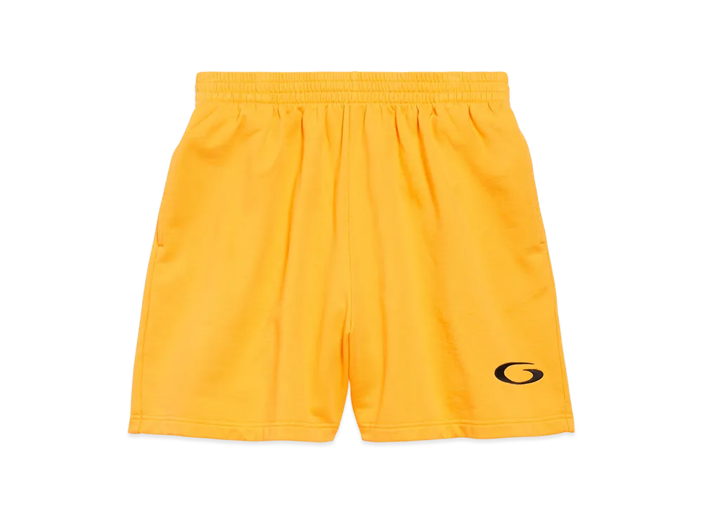 BALENCIAGA Basketball Sweat Shorts "Deep Purple/Yellow"