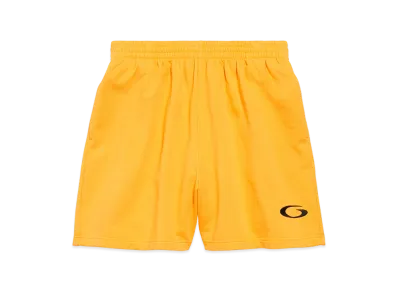 BALENCIAGA Basketball Sweat Shorts "Deep Purple/Yellow"