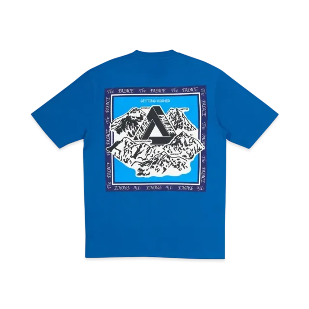PALACE Getting Higher T-Shirt "Blue"