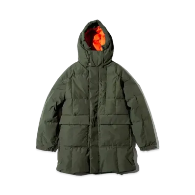 F/CE. x NANGA Fire Resistant Block Coat "Olive"