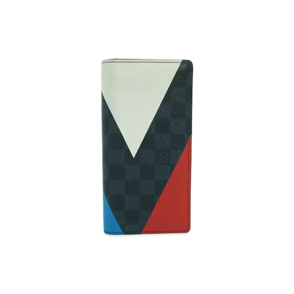 Louis Vuitton Brazza Wallet Damier Cobalt Regatta