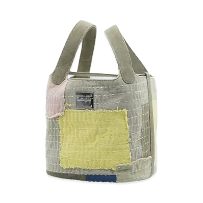 EMOTIONAL WORLD TIMELINE Vintage Bucket Bag "MULTI"