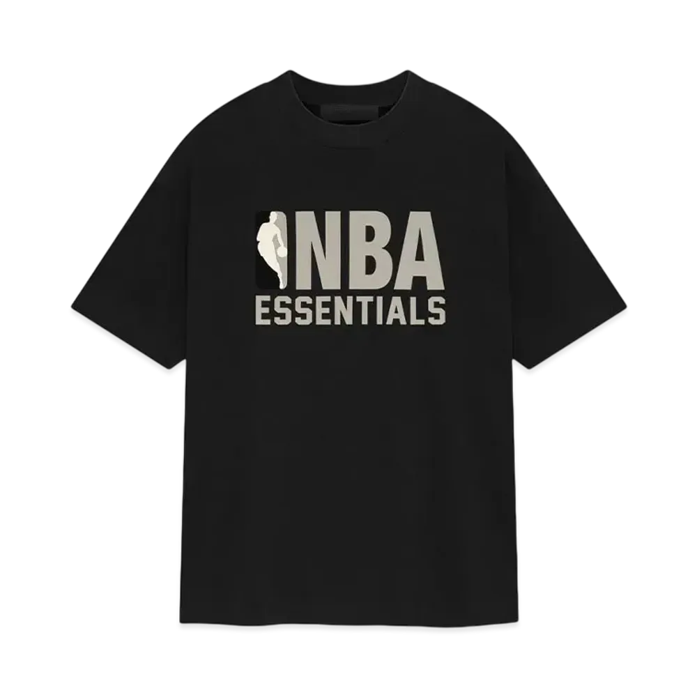 FEAR OF GOD ESSENTIALS x NBA Tee "Black"