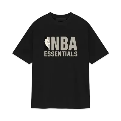 FEAR OF GOD ESSENTIALS x NBA Tee "Black"