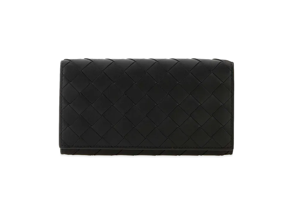 Bottega Veneta Leather Wallet "Black"