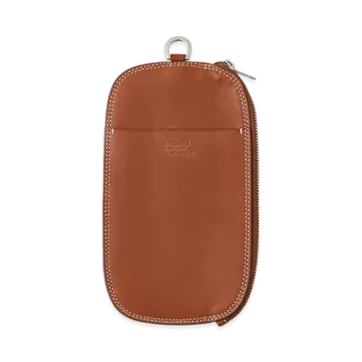 NICENESS Klaus Haas Leather Gadget Case "Cognac"