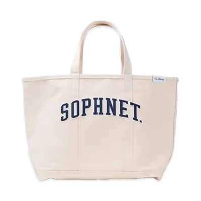 SOPHNET. x L.L.Bean Boat And Tote Large "White"