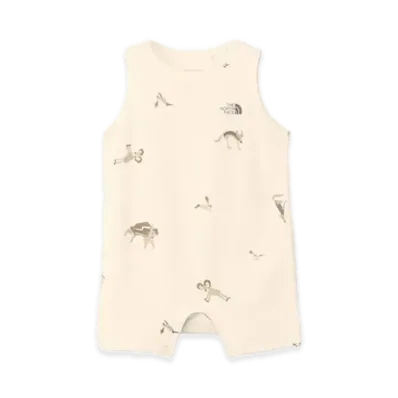 The North Face Baby Little Breeze Sleeveless Romper "Cutout Animals"