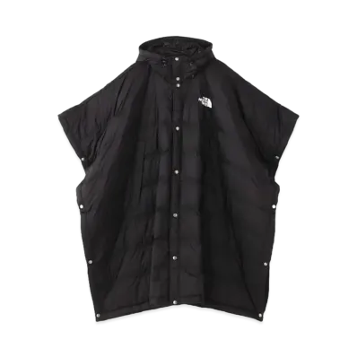 The North Face Padded Poncho Coat "Black"
