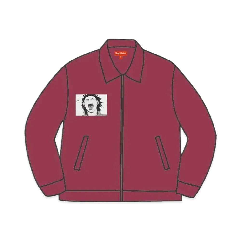 Supreme x AKIRA Work Jacket "Burgundy"