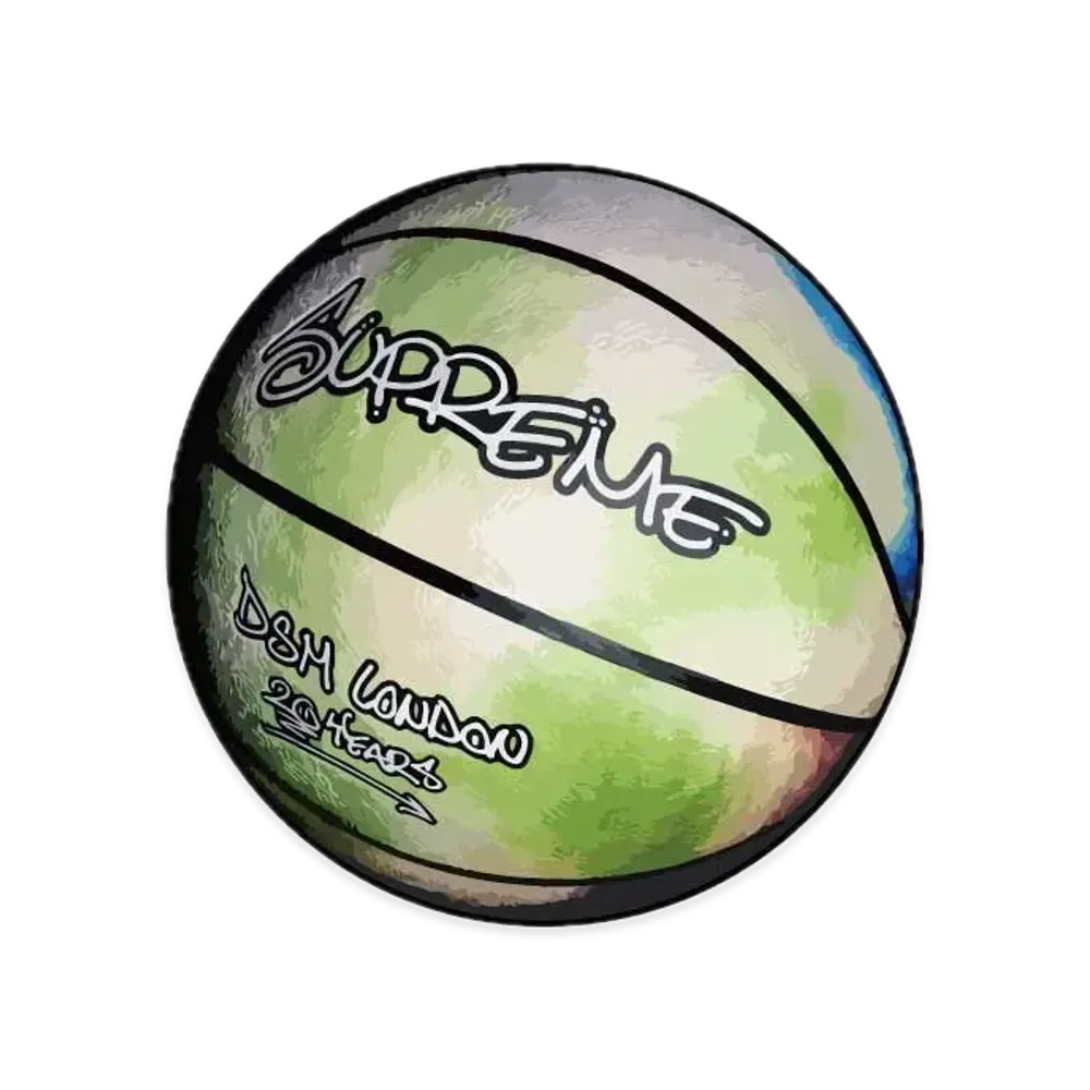 Supreme x Dover Street Market London 20th Anniversary Spalding Basketball "Multi"