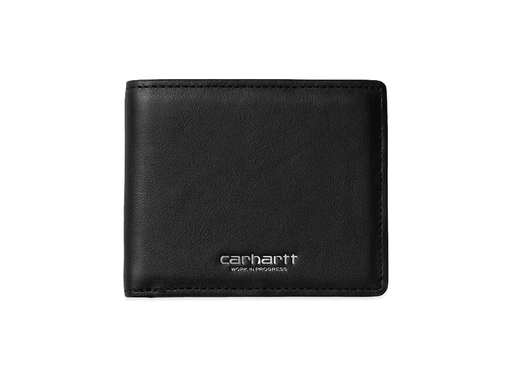 Carhartt WIP Vegas Billfold Wallet "Black/Silver"