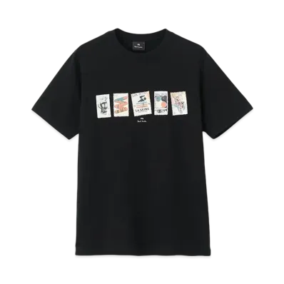 Paul Smith Stamp Tee "Black"