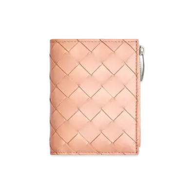 Bottega Veneta Bifold Wallet "Peach"