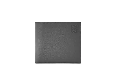 LOEWE Bifold Wallet In Soft Grained Calfskin "Anthracite"