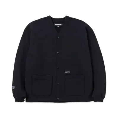 NEIGHBORHOOD Plain Sweatcardigan LS "Black"