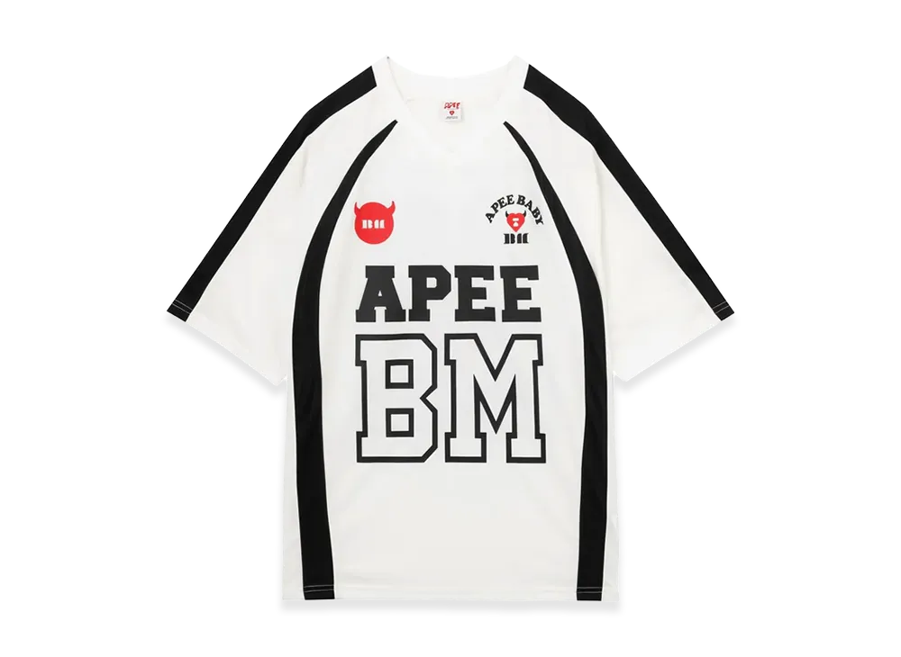 A BATHING APE x BABY MONSTER Women's APEE Baby Print Tee #1 "White"
