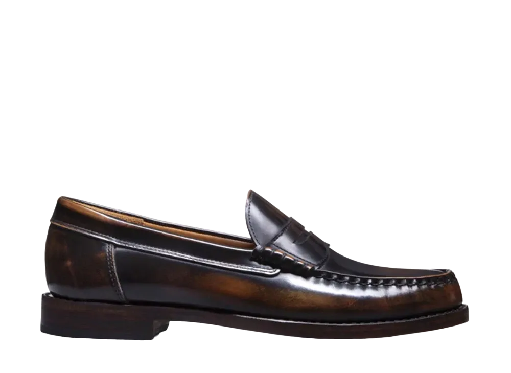 Allen Edmonds Newman Penny Loafer "Antique Bronze Leather" 6773 D