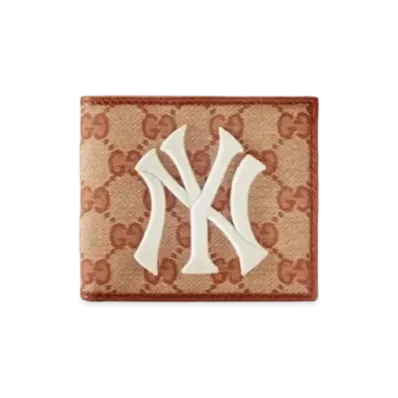 GUCCI x NY Yankees GG Canvas Wallet