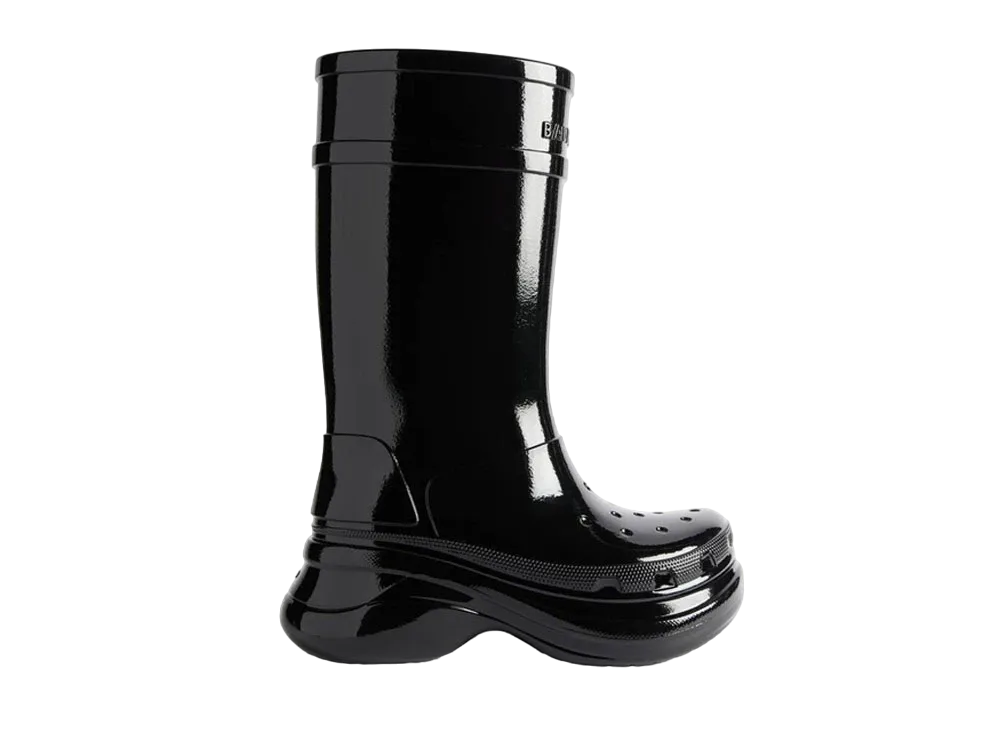 BALENCIAGA WMNS CrocsTM Boot "Black"