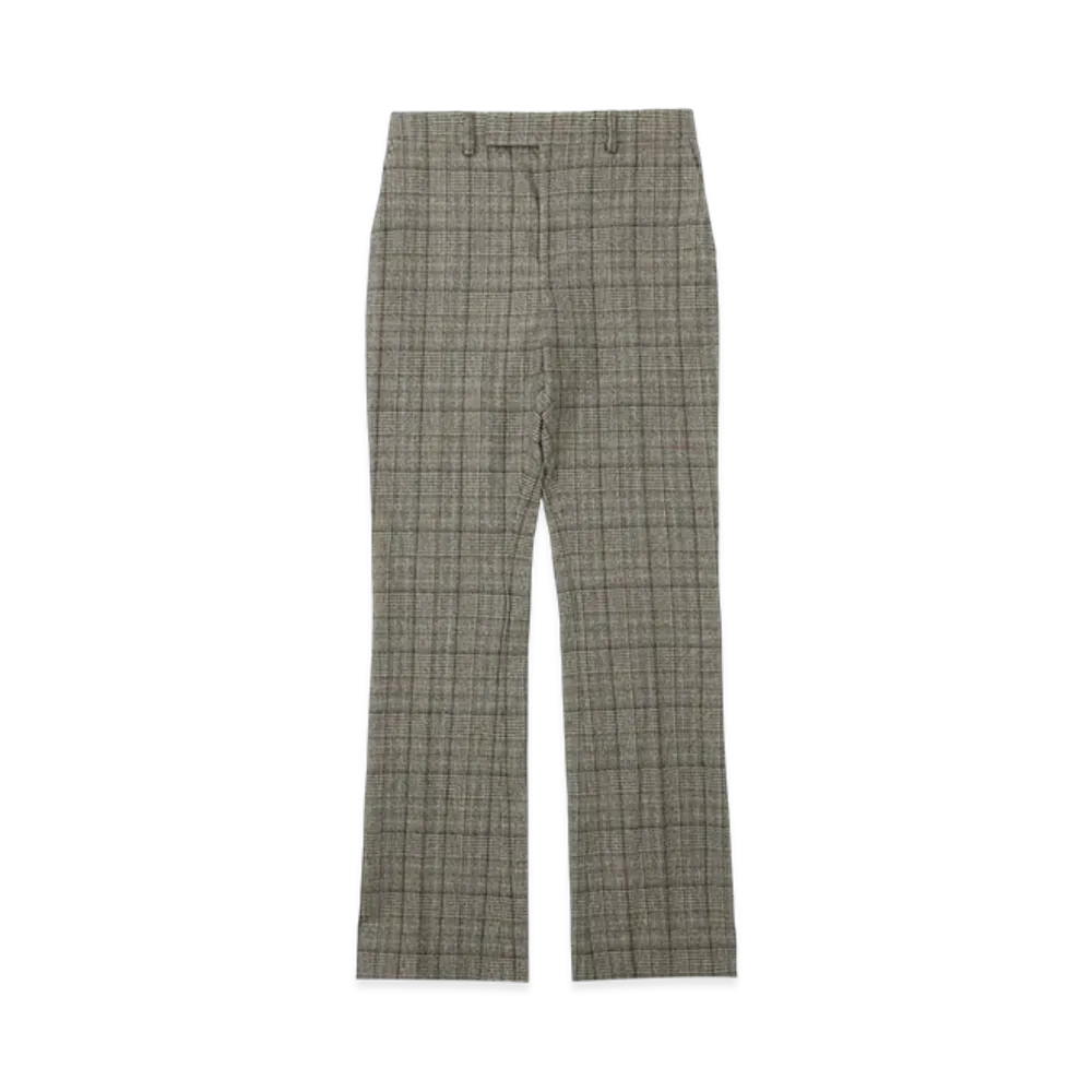 CELINE Wool Pants "Ivoire/Gris/Tofee"