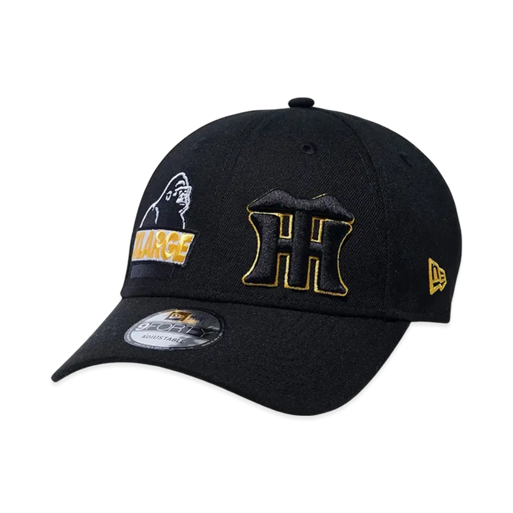 Xlarge x Hanshin Tigers x Newera Mix Logo Cap "Black"