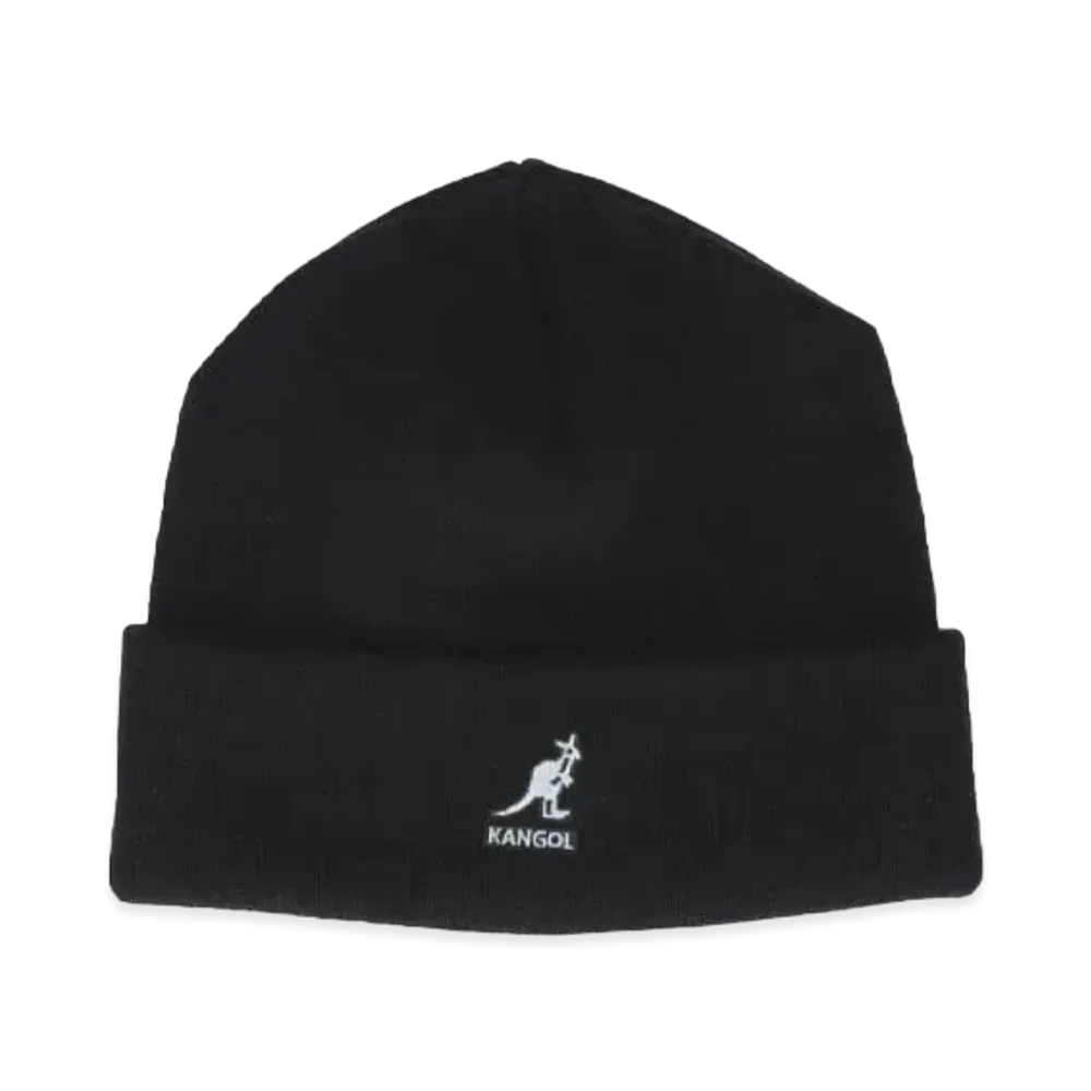 Kangol Acrylic Cuff Pull-On "Black"