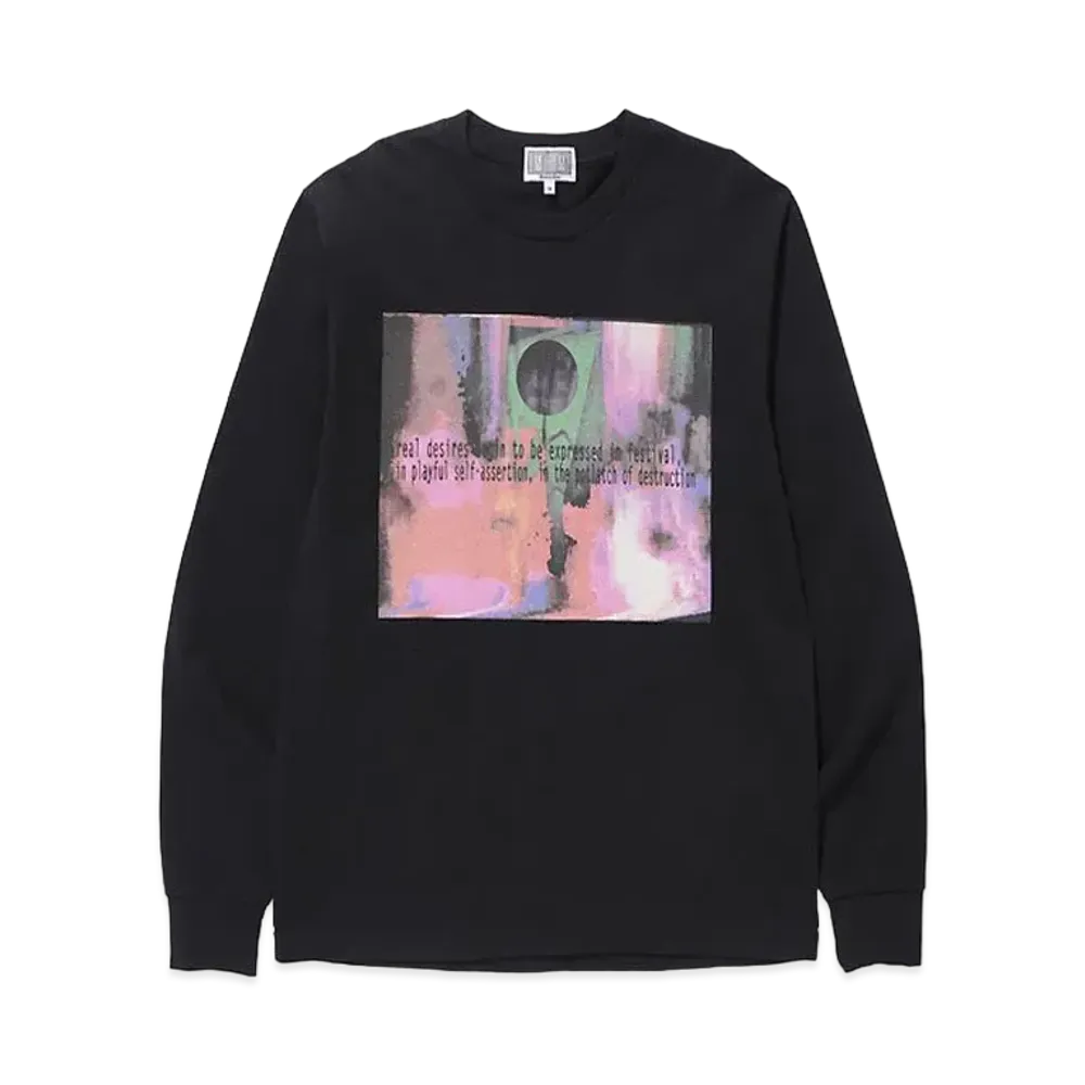 Cav Empt (C.E) REAL DESIRES LONG SLEEVE T "Black"